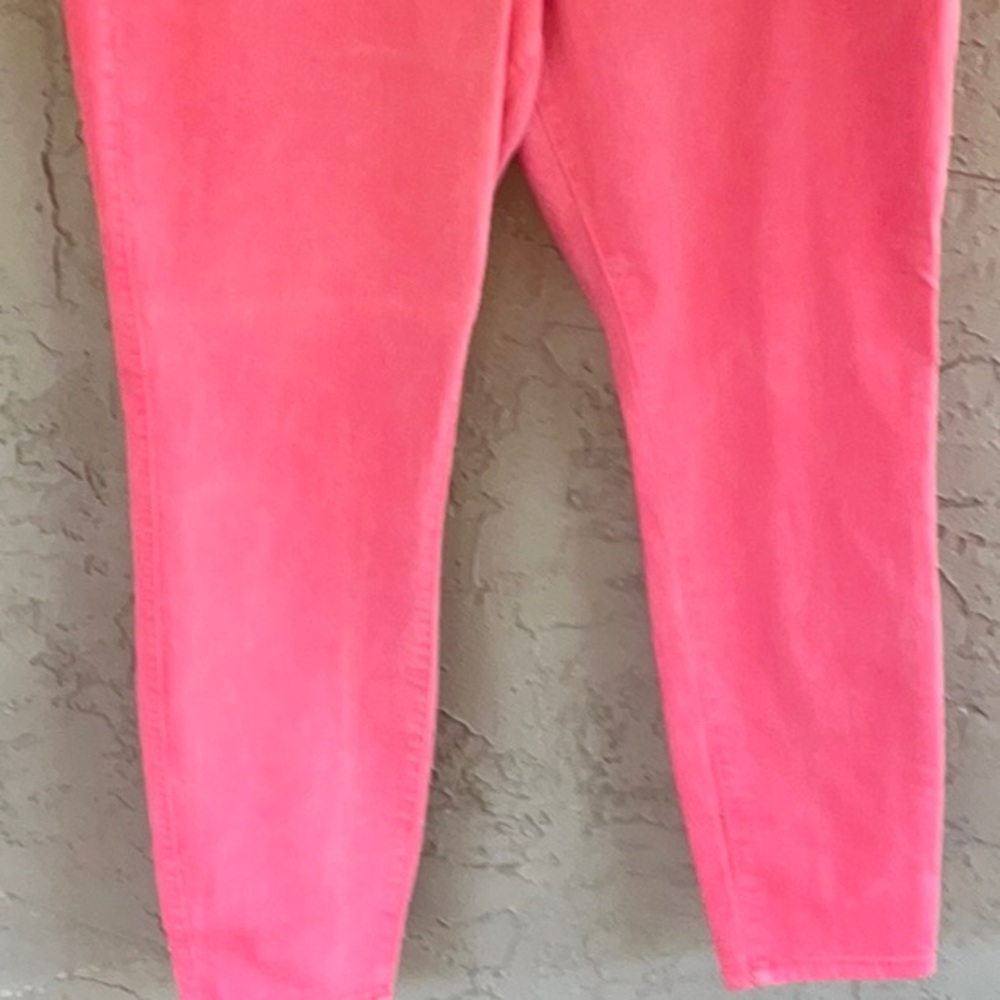 Torrid Vibrant Pink Denim Jeans Womens Size 20R Stretch - Picture 2 of 6